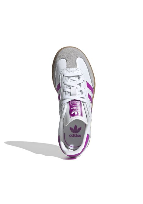 Scarpe Adidas Samba OG Bianco Fucsia Gum Bambini ADIDAS ORIGINALS | Sneakers | IE8848-